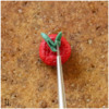 Step 1b - Pipe Strawberry Calyx: Photos by Aproned Artist