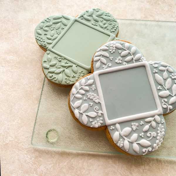 #4 - Botanical Frame Cookie by Nozomi