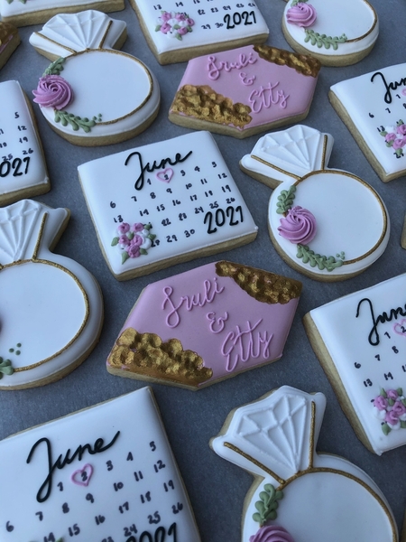 #4 - Engagement Cookies by The Cookie Fantasy