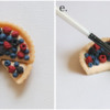 Steps 2d and 2e - Fill Tart, and Brush Fruit with Corn Syrup Mixture: Cookie and Photos by Aproned Artist
