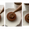 Steps 2d to 2f - Pipe Ring Around Center of Sunflower: Design, Cookie, and Photos by Manu