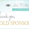 Thank You, Gold Sponsors!: Graphic Design by Elizabeth Cox and Julia M Usher