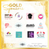 Gold Sponsor Update: Graphic Design by Elizabeth Cox; Logos Courtesy of Sponsors