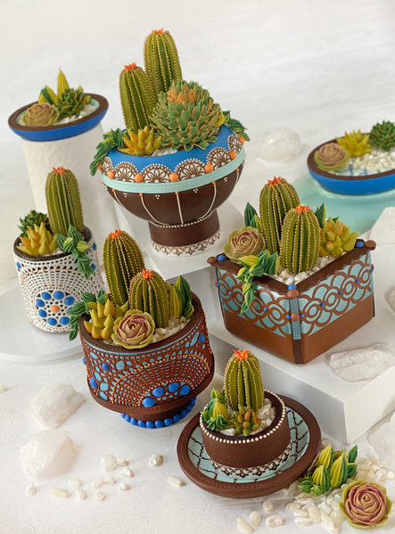 #7 - 3-D Cookie Container Garden by Julia M. Usher