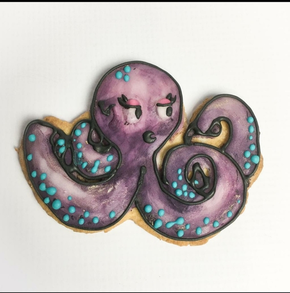 #6 - Purple Octopus by Tarryn Meiring