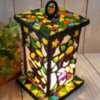 Stained Glass Lantern, for Challenge #42 (Most Difficult): 3-D Cookie and Photo by Zeena