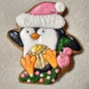 Vánoční Tučňák (Christmas Penguin): Cookie and Photo by Dita