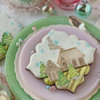 Zooming In!: Cookie and Photo by Julia M Usher; Stencils Designed by Julia M Usher with Confection Couture Stencils