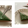 Steps 2d to 2e - Pipe Dots of Different Sizes and Colors: Design, Cookie, and Photos by Manu