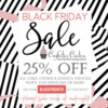 Black Friday Sale Banner: Graphic Design by Confection Couture Stencils