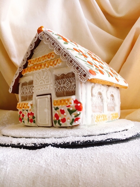#3 - Holly-Berry Gingerbread House by CM