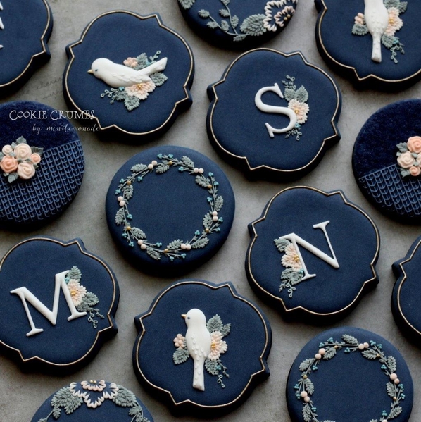 #10 - Embroidery Cookies by mintlemonade (cookie crumbs)
