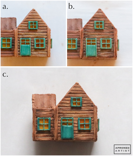 Steps 5a, 5b, and 5c - Paint Cabin