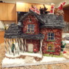 Santa Gets Stuck: Gingerbread House and Photo by Lisa Foss