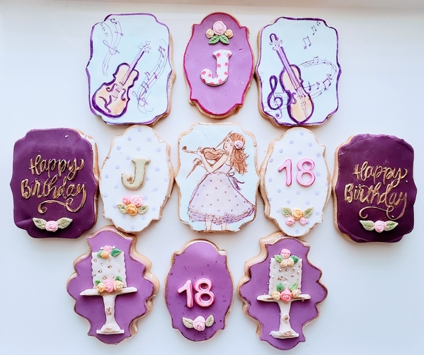 18th Birthday Cookies