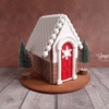 Gingerbread House: 3-D Cookie and Photo by Gingerland