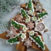 #4 - Christmas Tree, Snowflakes, and Tree Branches: By Bożena Aleksandrow