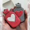 Valentine Hand Warmer Cookies - Where We’re Headed!: Design, Cookies, and Photos by Manu