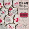 Valentine's Day Stencil Sale: Cookies, Photo, and Graphic Design by Confection Couture Stencils