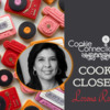 Lorena's Cookier Close-up Banner: Cookies and Photos by Lorena Rodríguez; Graphic Design by Julia M Usher