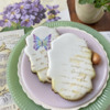 Closer Look!: Cookies and Photo by Julia M Usher; Stencils Designed by Julia M Usher with Confection Couture Stencils