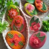 #3 - Jajka Kwiatowo Koronkowe (aka Floral Lace Eggs): By Bożena Aleksandrow