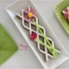 Lattice Cookie for Mom - Where We're Headed!: Design, Cookies, and Photo by Manu