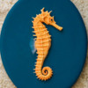 Seahorse Cookie - Where We're Headed!: Cookie and Photo by Aproned Artist
