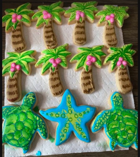 Palm Tree cookies