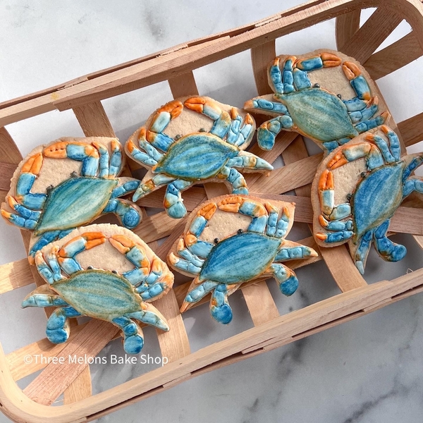 #1 - Blue Crabs by Three Melons Bake Shop