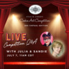 Competition Live Q&amp;A Banner - July 7, 2022: Graphic Design by Elizabeth Cox and Julia M Usher