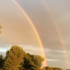 Double Rainbow at Inn at Shelburne Farms: Photo by Julia M Usher