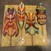 #9 -  Painted African Masks - View #1: By Nancy Berill
