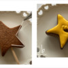 Steps 3a and 3b - Outline and Flood Star Cookie (Both Sides): Photos and Cookies by Manu