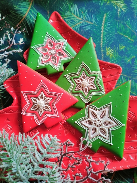 #5 - Christmas Trees by Bożena Aleksandrow