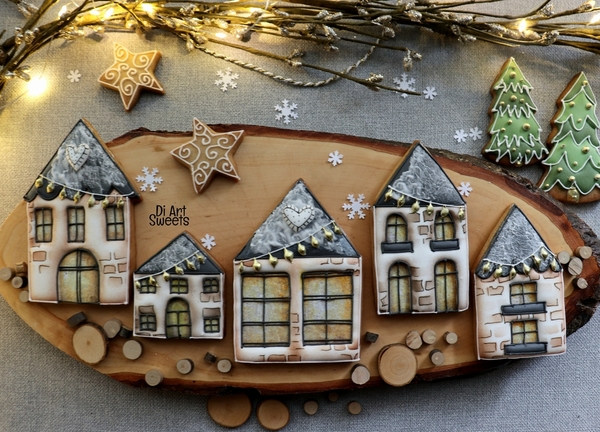 #6 - Christmas Village! by Di Art Sweets