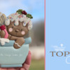 Top 10 Cookies Banner - December 19, 2022: Cookie and Photo by The Vintage Cookie Jar; Graphic Design by Julia M Usher