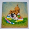 #8 - Puppy with Pencils: By Radiki's Cakes