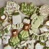 #5 - Green &amp; Gold Baby Boy Shower: By Cajun Home Sweets