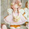Sugar Angel: Cookie and Photo by Gina's Cake and Icing Cookies