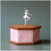 Final Ballerina Music Box: 3-D Cookie and Photo by Aproned Artist