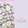 Top 10 Cookies - April 3, 2023: Cookies and Photo by Gingerland; Graphic Design by Julia M Usher