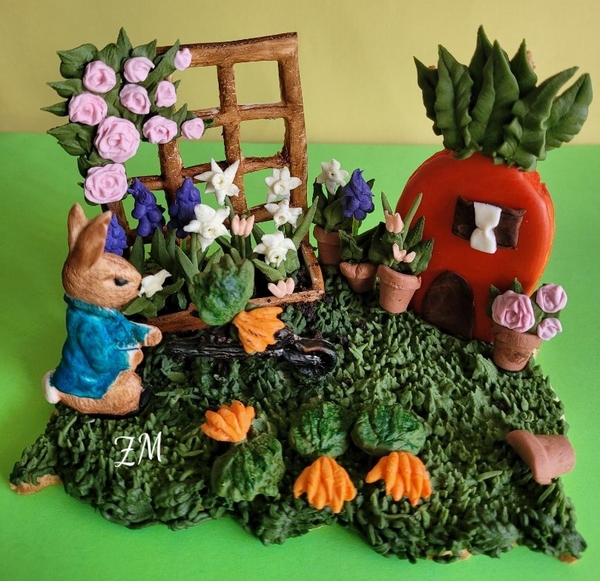 #9 Peter Rabbit's Garden by Zeena