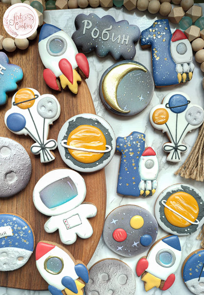 #3 - Space Cookies by Art of Cookies