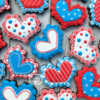 #8 - Patriotic Hearts: By Cookies on Cambridge