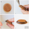 Step 3a - Create Cake Stand Base: Cookies and Photos by Aproned Artist