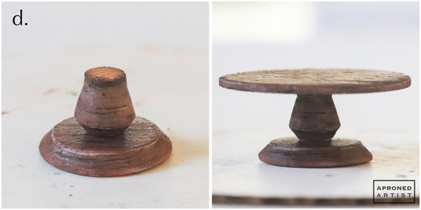 Step 3d - Assemble Cake Stand