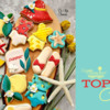 Top 10 Cookies Banner - July 9, 2023: Cookies and Photo by Di Art Sweets; Graphic Design by Julia M Usher