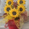 A Box of Sunflowers: Cookies and Photo by Edyta Kołodziej