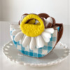 3-D Daisy Bag Cookie - Advanced Tutorial Variation: Design, 3-D Cookie, and Photo by Manu